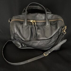 FOSSIL Leather Crossbody Satchel Bag